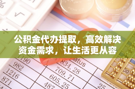 应城公积金代办提取，高效解决资金需求，让生活更从容