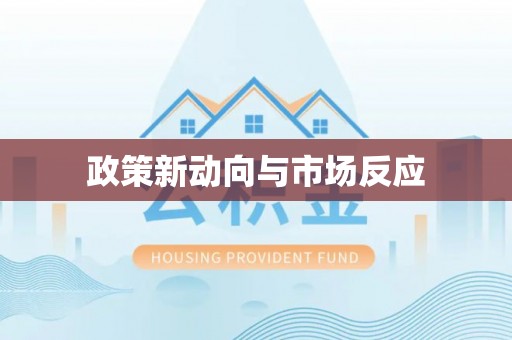 应城政策新动向与市场反应