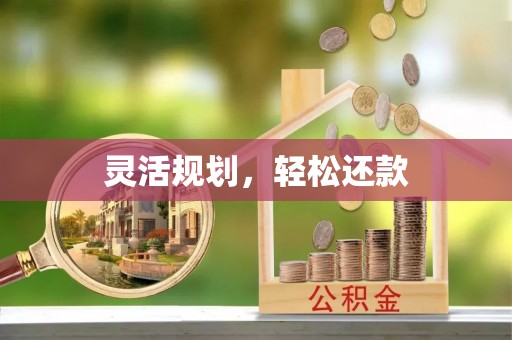 应城灵活规划，轻松还款
