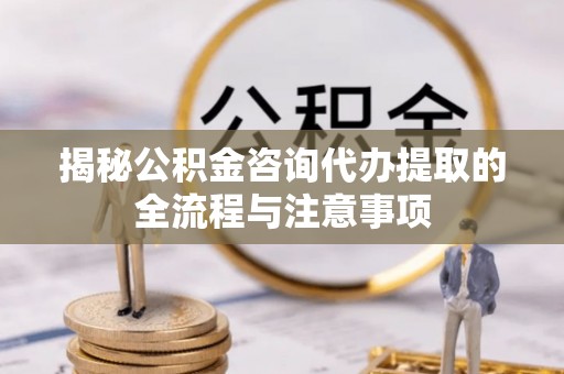 应城揭秘公积金咨询代办提取的全流程与注意事项