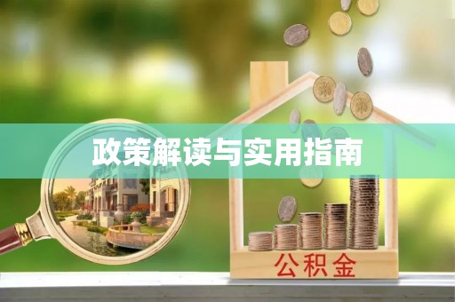 应城政策解读与实用指南
