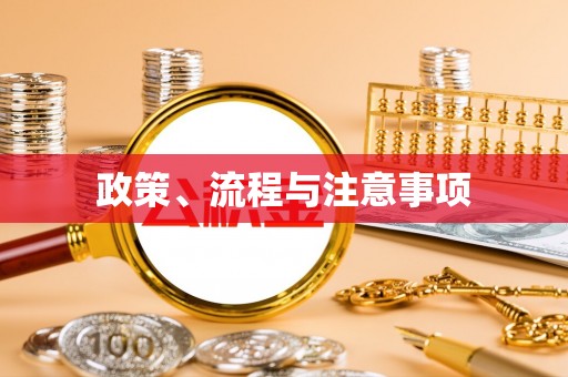 应城政策、流程与注意事项