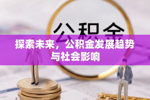 应城探索未来，公积金发展趋势与社会影响