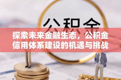应城探索未来金融生态，公积金信用体系建设的机遇与挑战