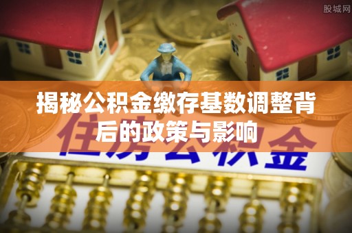 应城揭秘公积金缴存基数调整背后的政策与影响