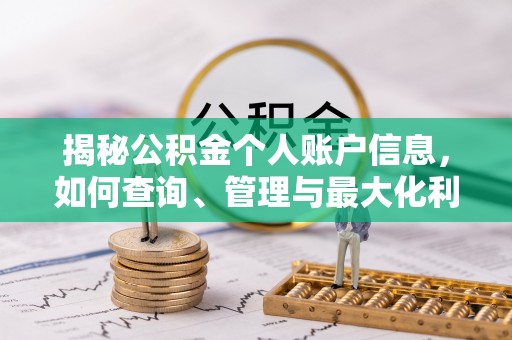 应城揭秘公积金个人账户信息，如何查询、管理与最大化利用
