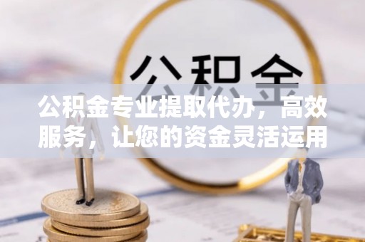 应城公积金专业提取代办，高效服务，让您的资金灵活运用