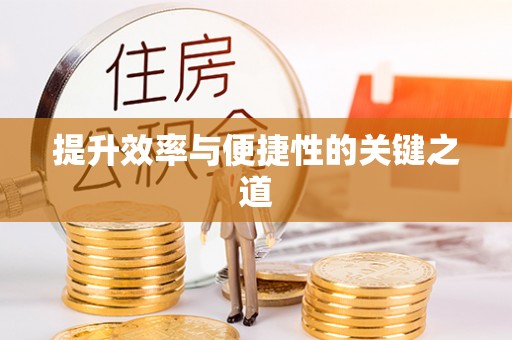 应城提升效率与便捷性的关键之道