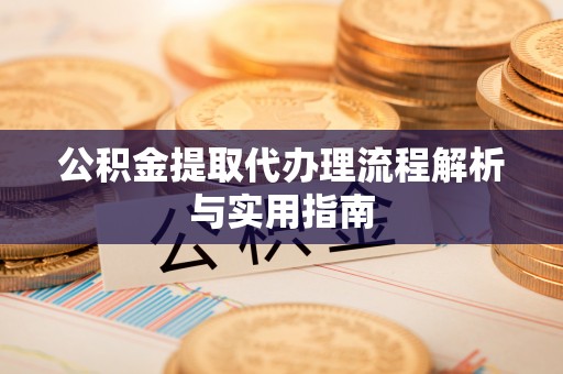 应城公积金提取代办理流程解析与实用指南