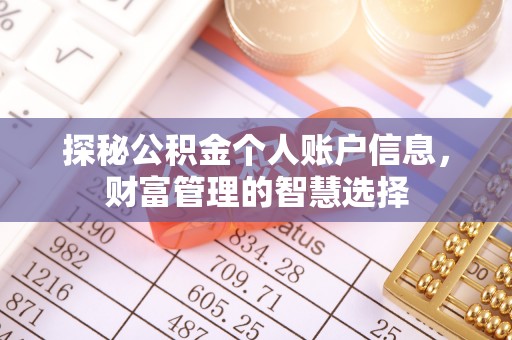 应城探秘公积金个人账户信息，财富管理的智慧选择