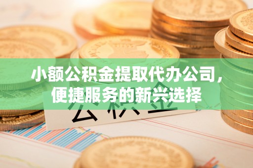 应城小额公积金提取代办公司，便捷服务的新兴选择