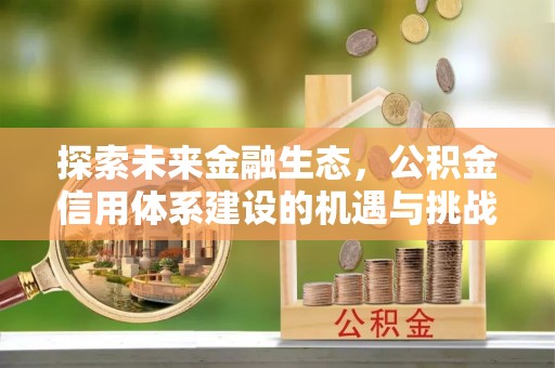 应城探索未来金融生态，公积金信用体系建设的机遇与挑战